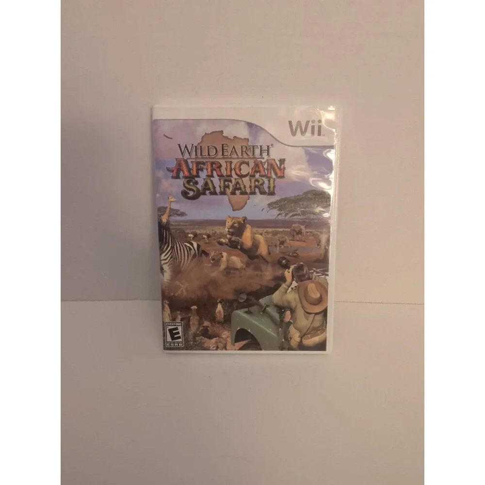 Wild Earth African Safari Nintendo Wii Game CIB Majesco RVL-P-RWDE